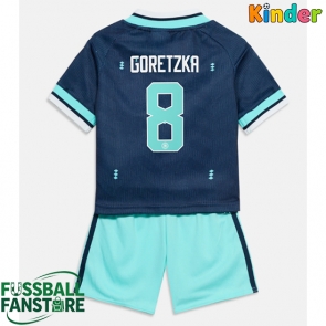 Deutschland Leon Goretzka #8 Replik Auswärtstrikot Kinder WM 2026 Kurzarm (+ Kurze Hosen)